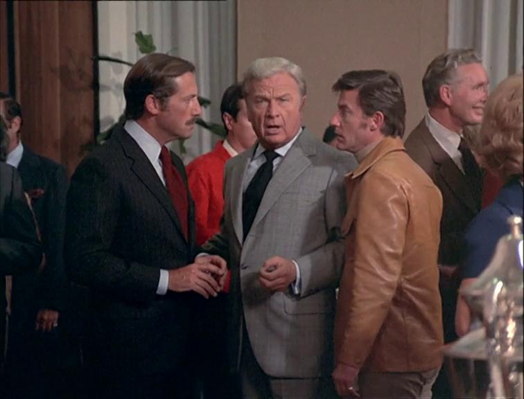 Eddie Albert, Roddy McDowall, and Lloyd Bochner in McCloud (1970)