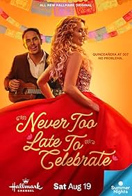 Alexa PenaVega and Carlos PenaVega in Never Too Late to Celebrate (2023)