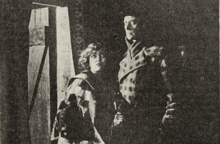 Violet Heming and H.B. Warner in Danger Trail (1917)