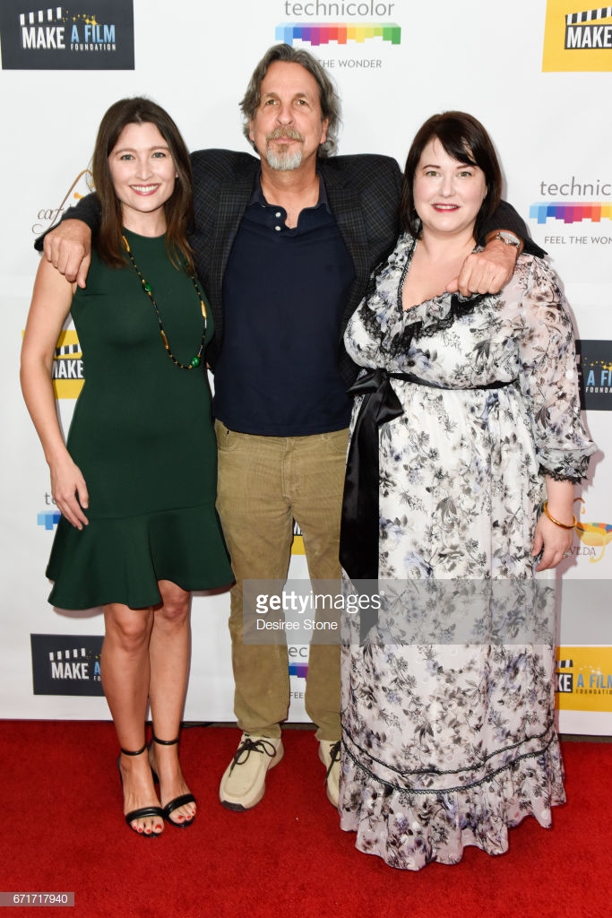 BEVERLY HILLS, CA - APRIL 22: Taylor Treadwell, Peter Farrely, and guest attend the Premiere of 'The Black Ghiandola' hosted by Make A Film Foundation at Samuel Goldwyn Theater on April 22, 2017 in Beverly Hills, California.