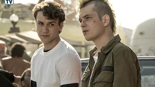 Liam James and Benjamin Wadsworth in Deadly Class (2018)