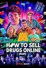 Lena Klenke, Damian Hardung, Maximilian Mundt, and Danilo Kamperidis in How to Sell Drugs Online (Fast) (2019)