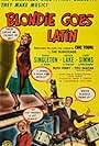 Arthur Lake, Larry Simms, and Penny Singleton in Blondie Goes Latin (1941)