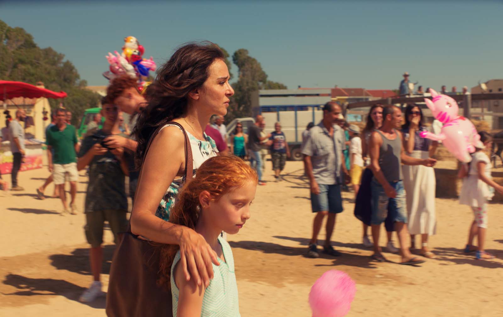 Valeria Golino and Sara Casu in Figlia mia (2018)