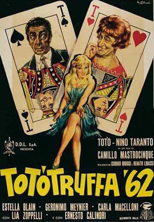 Estella Blain, Nino Taranto, and Totò in Totòtruffa '62 (1961)