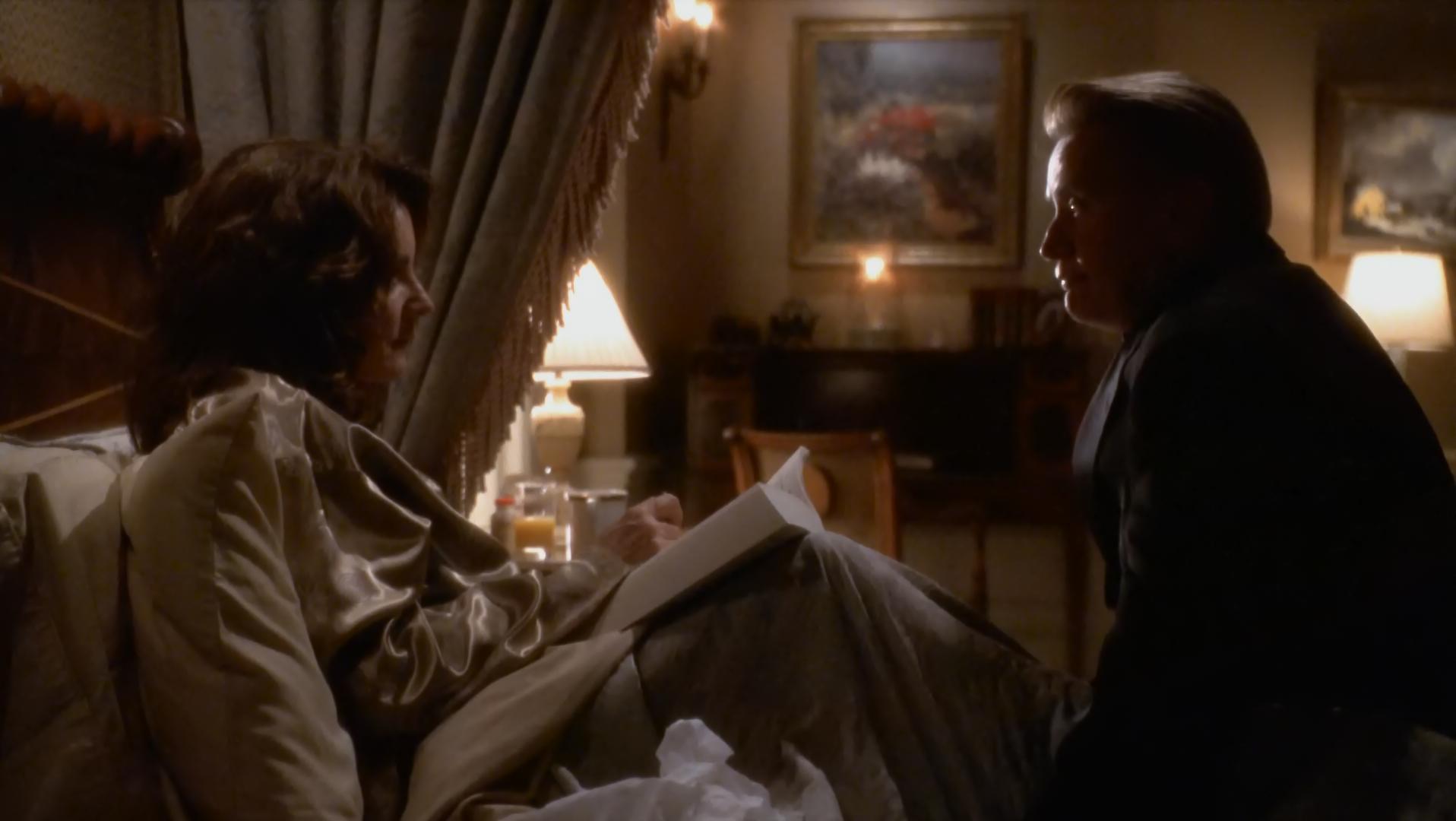 Stockard Channing and Martin Sheen in The West Wing (1999)