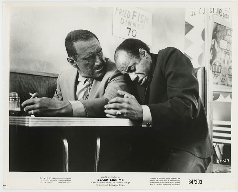 Roscoe Lee Browne and James Whitmore in Black Like Me (1964)