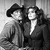 Tina Louise and Jack Lambert in Day of the Outlaw (1959)