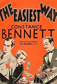 Constance Bennett, Adolphe Menjou, and Robert Montgomery in The Easiest Way (1931)