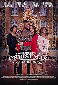 Vanessa Williams, Asia'h Epperson, Michelle Argyris, and Alonzo B. Slater in A Christmas Family Reunion (2021)