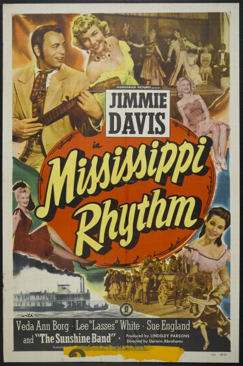 Veda Ann Borg, The Sunshine Boys, Jimmie Davis, Aileen Dixon, and Sue England in Mississippi Rhythm (1949)