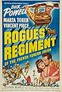 Dick Powell and Märta Torén in Rogues' Regiment (1948)