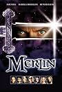 John Gielgud, Helena Bonham Carter, Rutger Hauer, Sam Neill, Miranda Richardson, Martin Short, and Lena Headey in Merlin (1998)