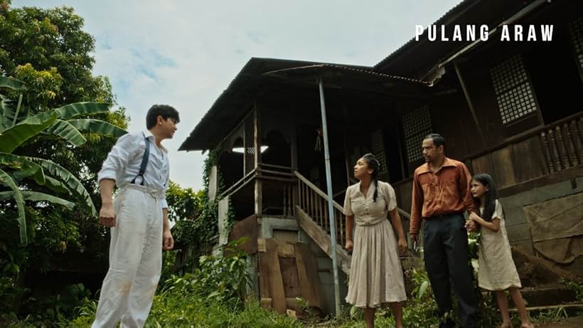 Neil Ryan Sese, Rochelle Pangilinan, Brianna Advincula, and Alden Richards in Pulang araw (2024)