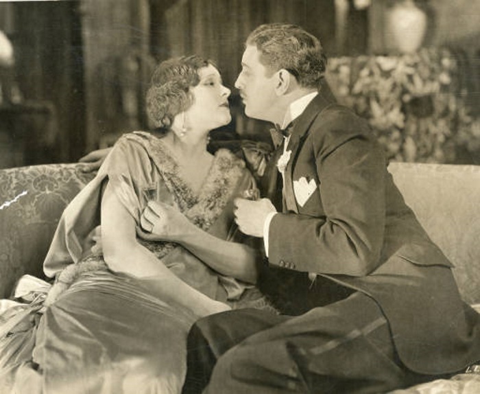 Matt Moore and Irene Rich in A Lost Lady (1924)