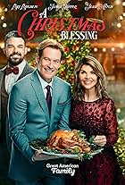 Lori Loughlin, James Tupper, and Jesse Hutch in A Christmas Blessing (2023)