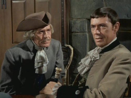 Kenneth MacDonald and Orville Sherman in Daniel Boone (1964)