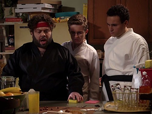 Dan Fogler, Troy Gentile, and Sean Giambrone in The Goldbergs (2013)