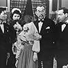 Harold Huber, Kay Linaker, Sidney Toler, Iris Wong, and Victor Sen Yung in Charlie Chan in Rio (1941)