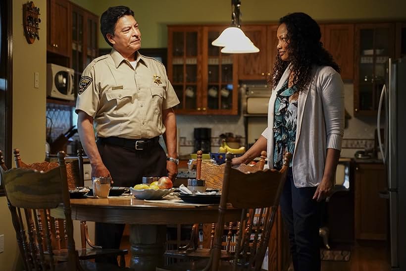 Garcelle Beauvais and Gil Birmingham in Siren (2018)