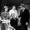 Boris Karloff, Gibson Gowland, Marjorie Reynolds, and Grant Withers in Doomed to Die (1940)