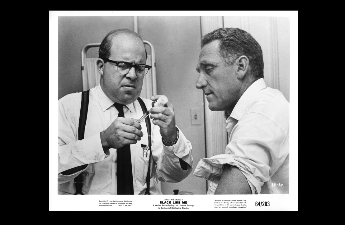 Sorrell Booke and James Whitmore in Black Like Me (1964)