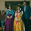 John Corbett, Linda Ko, Ae Yon Han, Lana Condor, Anna Cathcart, James Li, and Julie Tao in To All the Boys: P.S. I Still Love You (2020)