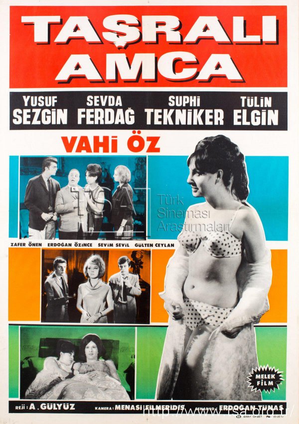 Tülin Elgin, Sevda Ferdag, Vahi Öz, Yusuf Sezgin, and Suphi Tekniker in Tasrali amca (1965)