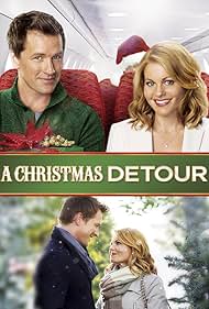 Candace Cameron Bure and Paul Greene in A Christmas Detour (2015)