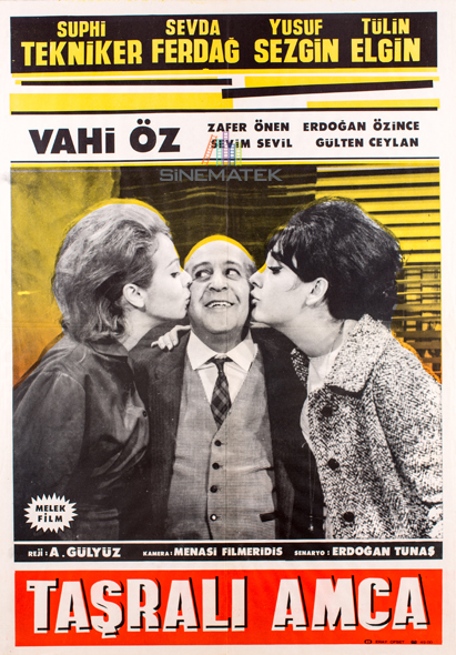 Tülin Elgin, Sevda Ferdag, and Vahi Öz in Tasrali amca (1965)