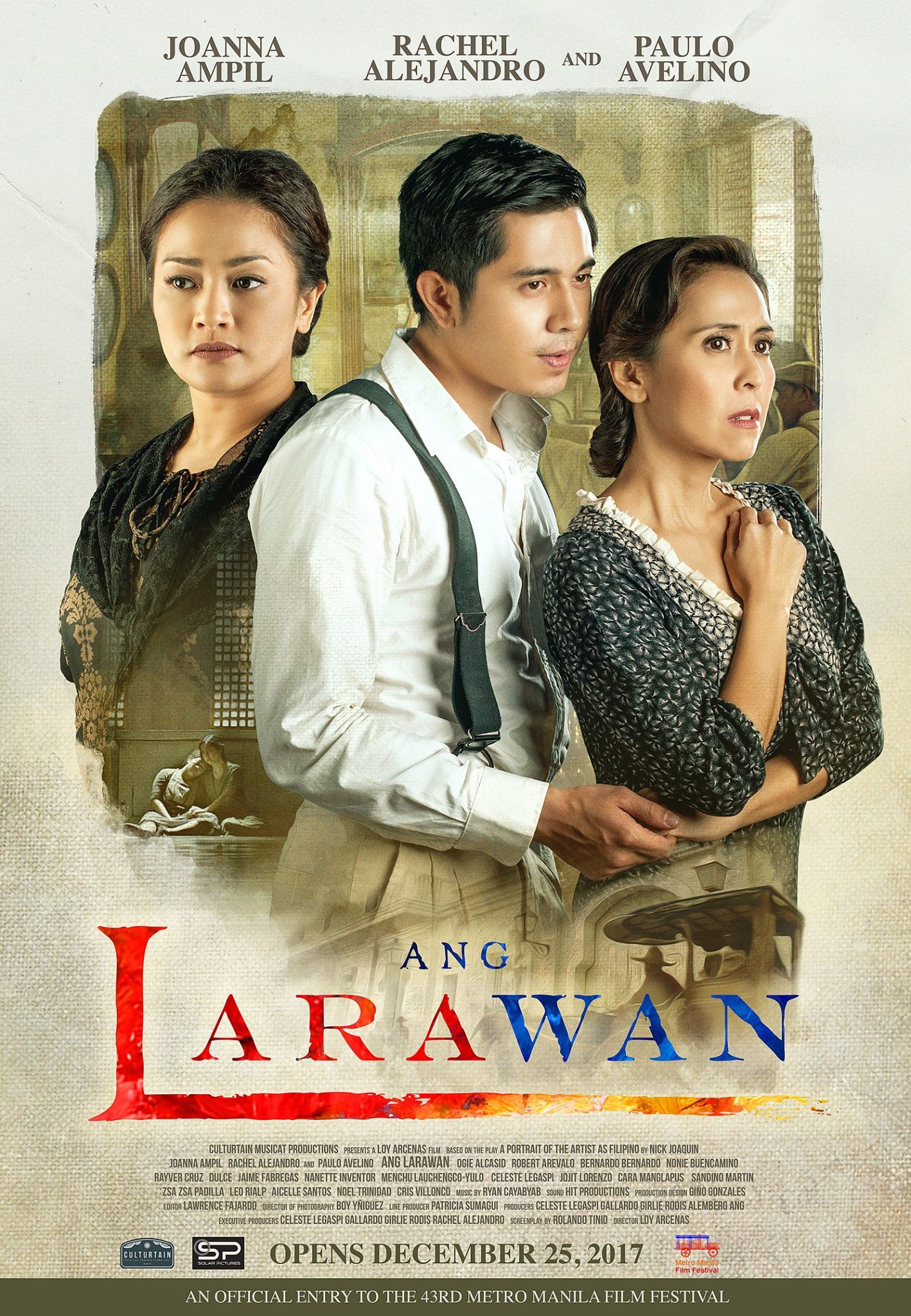 Rachel Alejandro, Joanna Ampil, and Paulo Avelino in Ang larawan (2017)