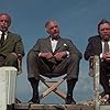 Severn Darden, John Dehner, William Roerick, and Fritz Weaver in The Day of the Dolphin (1973)