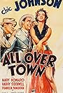 Mary Howard, Chic Johnson, and Ole Olsen in All Over Town (1937)