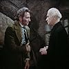 Peter Cushing and Alex Gallier in The Curse of Frankenstein (1957)