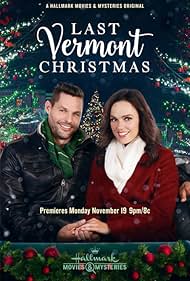 Erin Cahill and Justin Bruening in Last Vermont Christmas (2018)