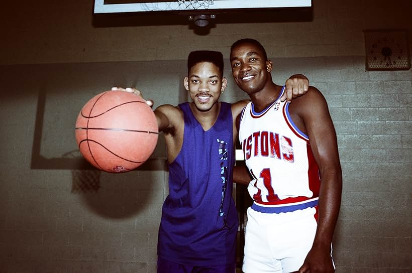 Will Smith and Isiah Thomas in The Fresh Prince of Bel-Air (1990)