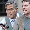 George Clooney and Jack O'Connell in Money Monster (2016)