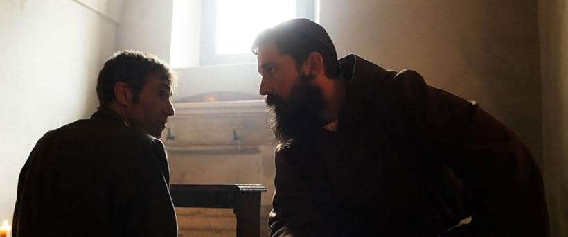 Shia LaBeouf and Ignazio Oliva in Padre Pio (2022)