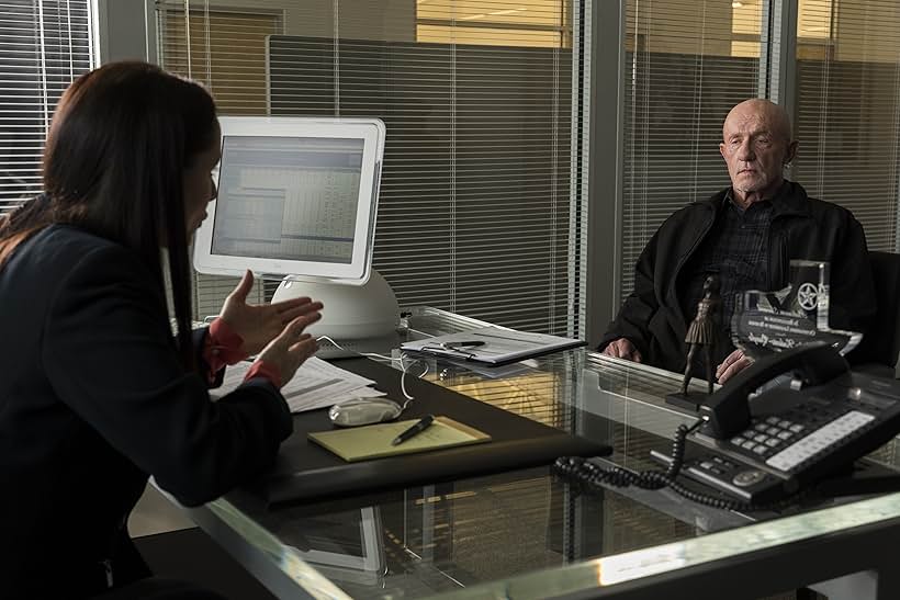 Jonathan Banks and Laura Fraser in Better Call Saul (2015)