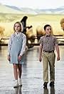 Mckenna Grace and Iain Armitage in Young Sheldon (2017)