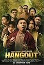 Titi Kamal, Surya Saputra, Dinda Kanyadewi, Raditya Dika, Gading Marten, Soleh Solihun, and Prilly Latuconsina in Hangout (2016)