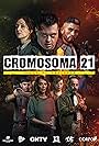 Claudia Di Girolamo, Daniel Muñoz, Sebastián Solorza, Mario Horton, Valentina Muhr, and Gastón Salgado in Cromosoma 21 (2022)