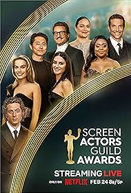 Pedro Pascal, Bradley Cooper, Margot Robbie, Steven Yeun, and Quinta Brunson in The 30th Annual Screen Actors Guild Awards (2024)