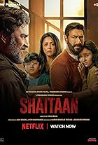 Ajay Devgn, Jyotika, Madhavan, Anngad Raaj, and Janki Bodiwala in Shaitaan (2024)