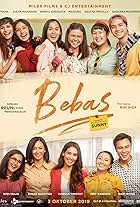 Maizura, Widi Mulia, Marsha Timothy, Indi Barends, Susan Bachtiar, Sheryl Sheinafia, Baim Wong, Agatha Pricilla, Zulfa Maharani, Lutesha, and Baskara Mahendra in Bebas (2019)