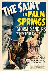 George Sanders and Wendy Barrie in The Saint in Palm Springs (1940)