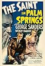 George Sanders and Wendy Barrie in The Saint in Palm Springs (1940)