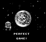 The perfect ending of Wario Land: Super Mario Land 3. Wario was given a small planet from the Genie.