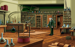 Michael Faraday in Mario's Time Machine (PC)