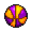 Purple/Orange ball